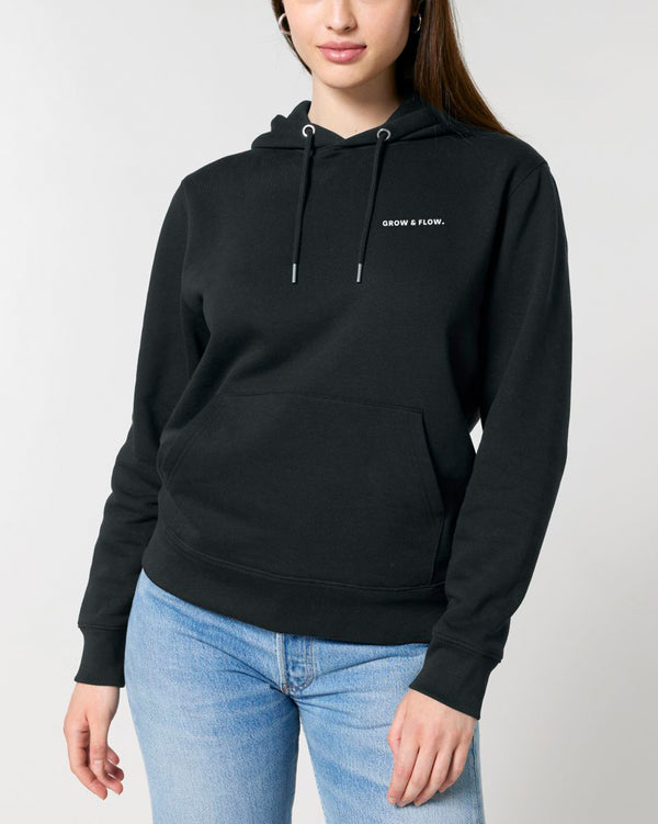 BIO HOODIE WITH BACKPRINT "SUNSOUL."