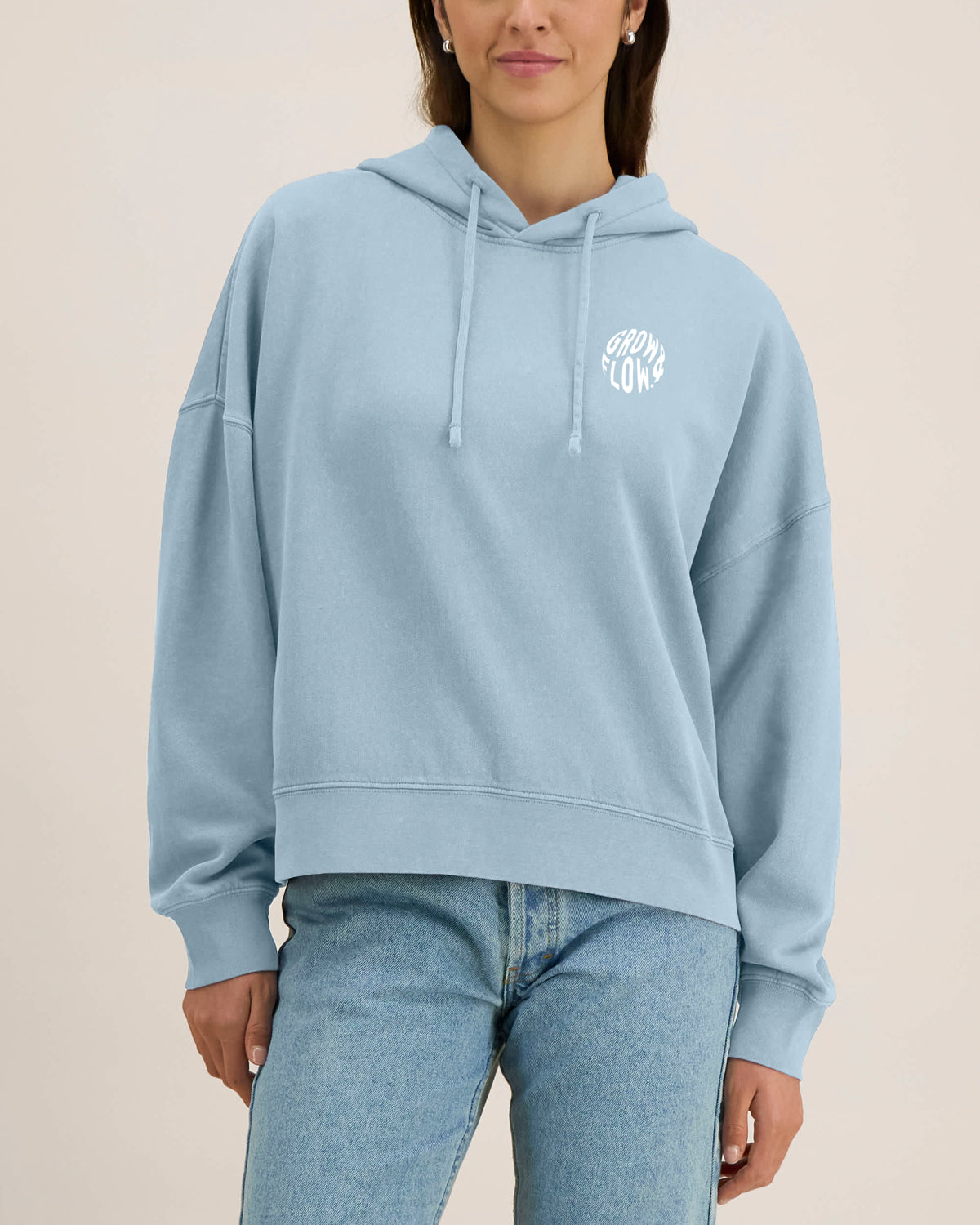 BIO FRAUEN HOODIE "BUBBLE."