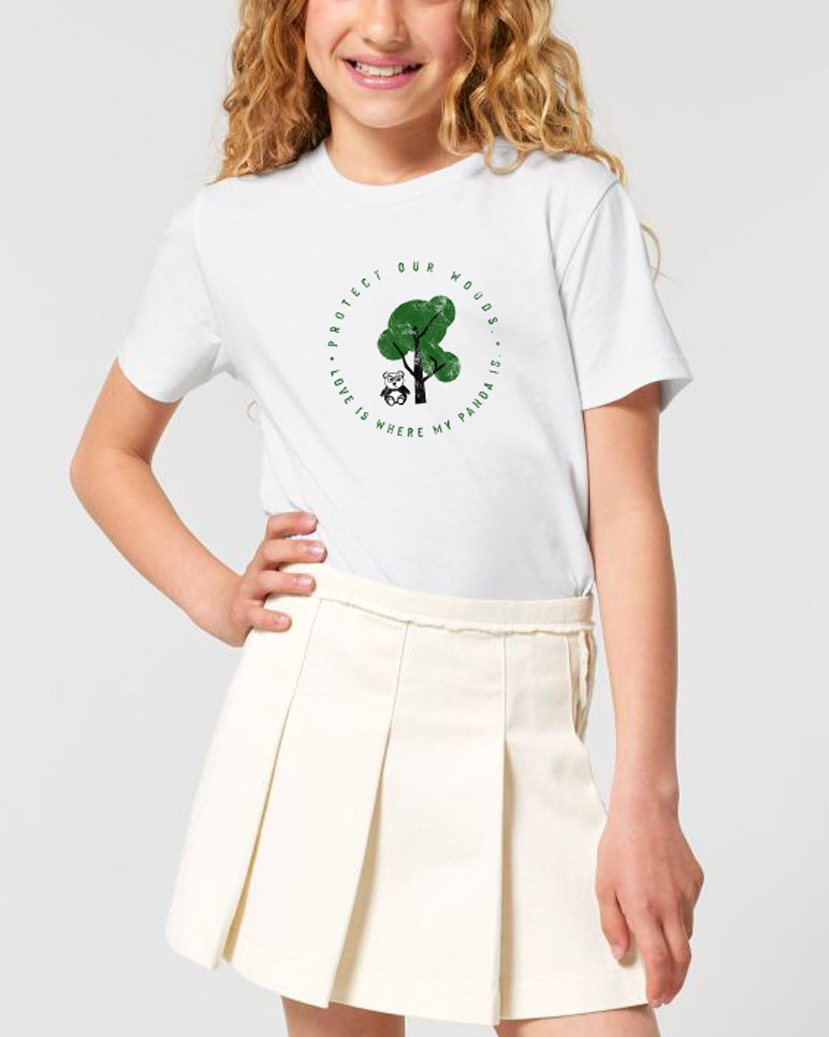 BIO-KINDER T-SHIRT "GOES WOOD."