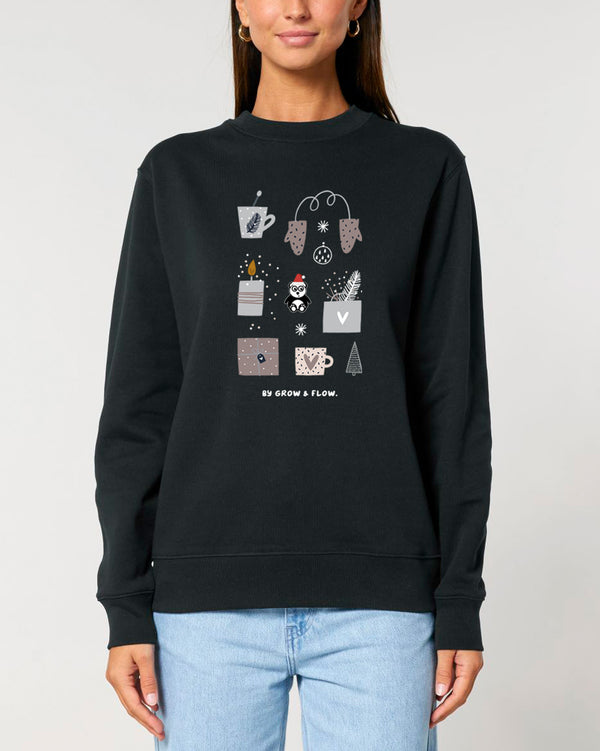 BIO CREWNECK-SWEATSHIRT "X-MAS."