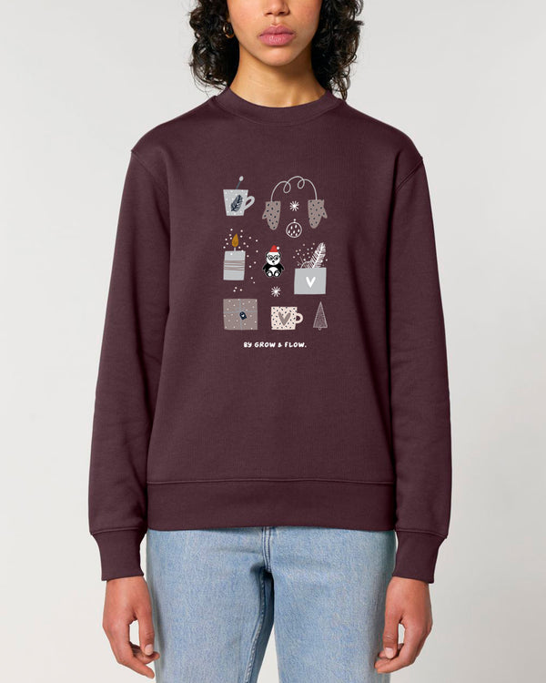 BIO CREWNECK-SWEATSHIRT "X-MAS."