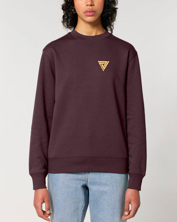 BIO CREWNECK-SWEATSHIRT "TRIQUETROUS."