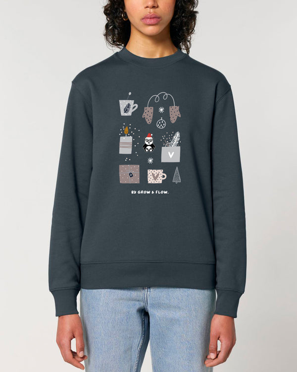 BIO CREWNECK-SWEATSHIRT "X-MAS."