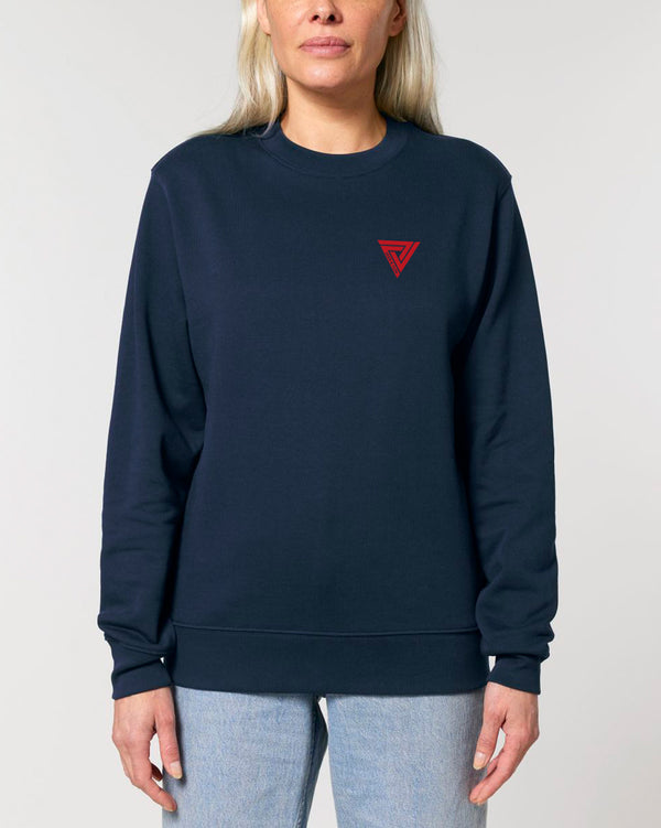 BIO CREWNECK-SWEATSHIRT "TRIQUETROUS."