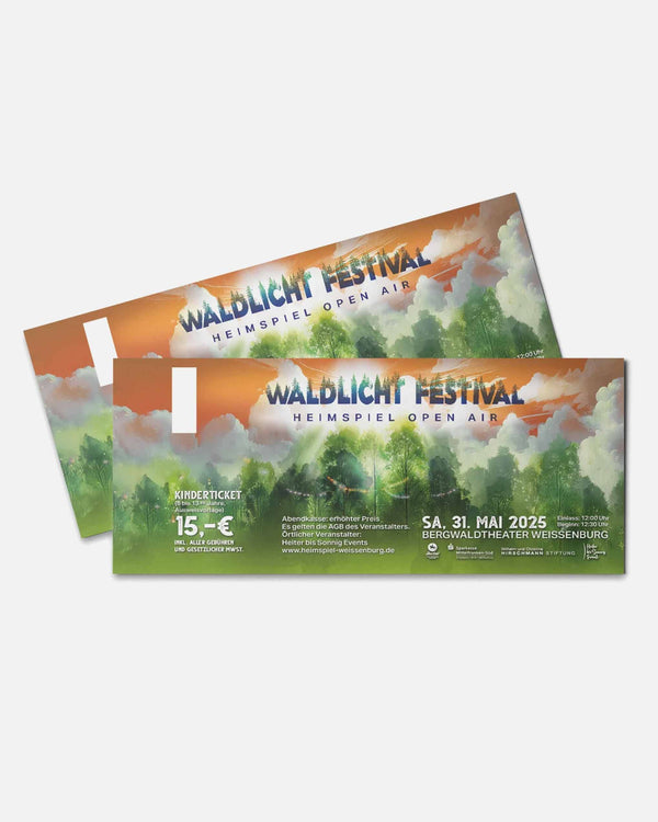 HARDTICKET KIDS WALDLICHT FESTIVAL - HEIMSPIEL OPEN AIR 2025