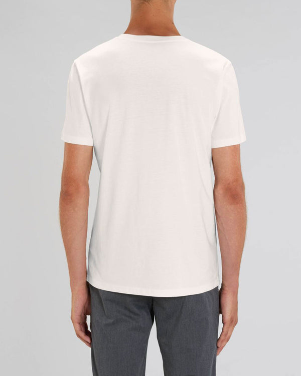 BIO PREMIUM T-SHIRT "GROW & FLOW. PANDA. STRIPES."