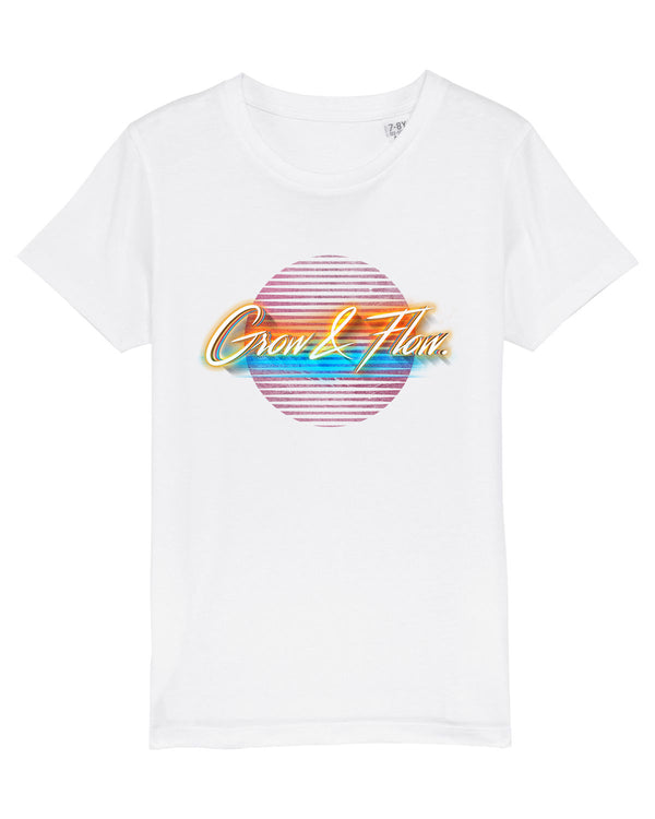 BIO-KIDS T-SHIRT „GROW & FLOW. GOES 80S."