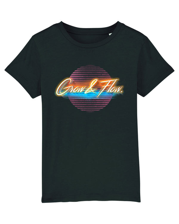 BIO-KIDS T-SHIRT „GROW & FLOW. GOES 80S."