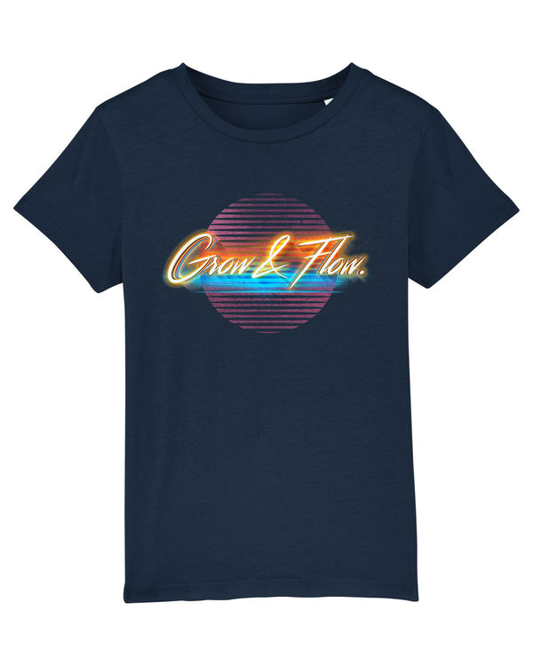 BIO-KIDS T-SHIRT „GROW & FLOW. GOES 80S."