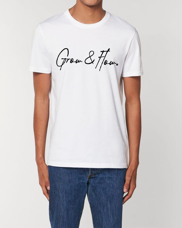 BIO PREMIUM T-SHIRT „HORIZON. SIGNED. BLACK."
