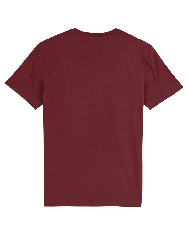 BIO PREMIUM T-SHIRT „HORIZON. SIGNED. PLUM."