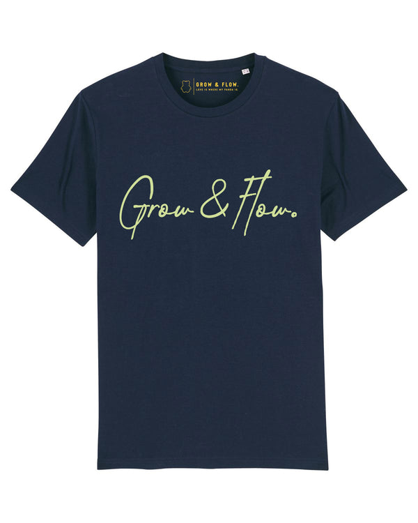 BIO PREMIUM T-SHIRT „HORIZON. SIGNED. PLUM."