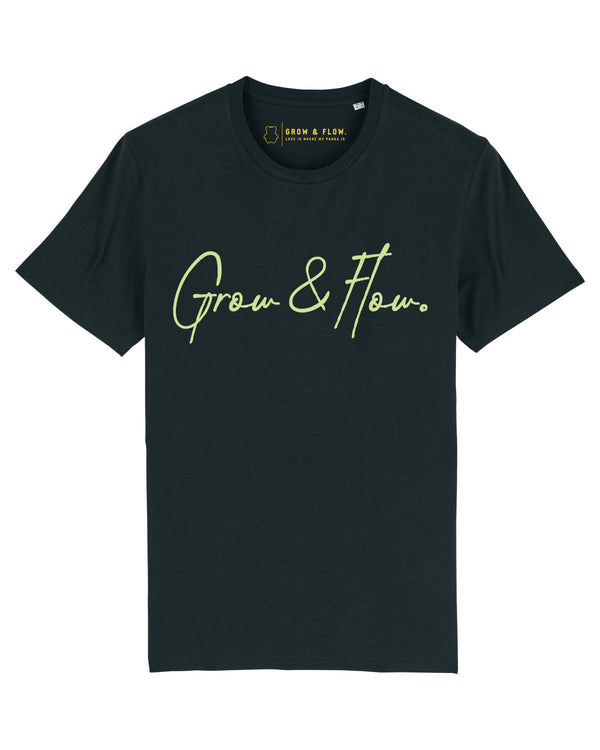 BIO PREMIUM T-SHIRT „HORIZON. SIGNED. PLUM."