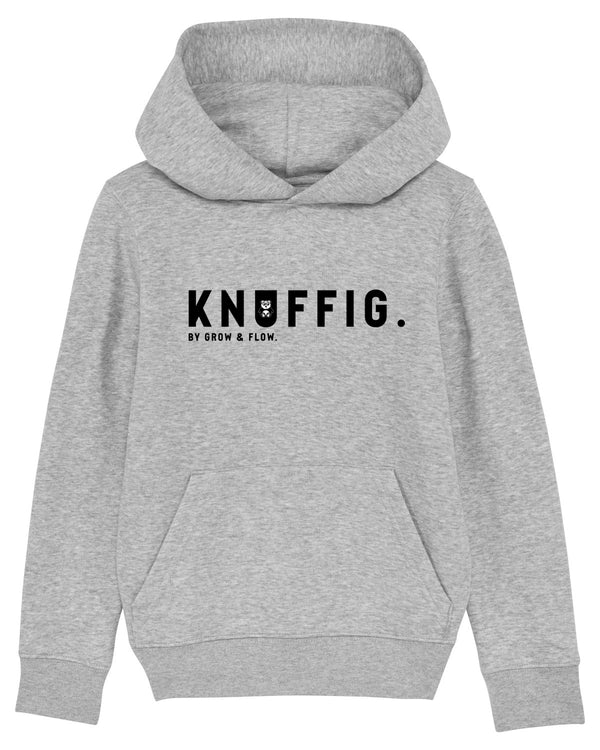 BIO-KIDS HOODIE "GROW & FLOW. KNUFFIG."