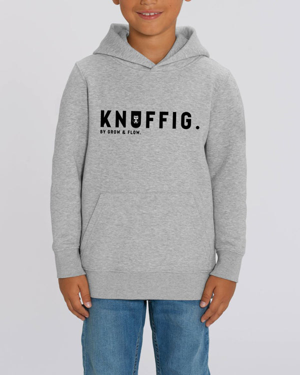 BIO-KIDS HOODIE "GROW & FLOW. KNUFFIG."
