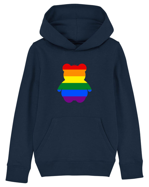 BIO-KIDS HOODIE "PRIDE. PANDA. PURE."