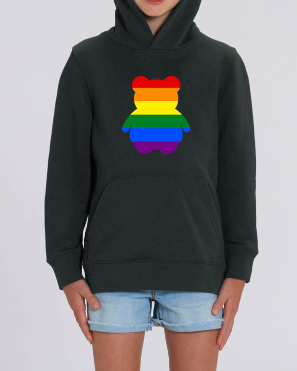 BIO-KIDS HOODIE "PRIDE. PANDA. PURE."