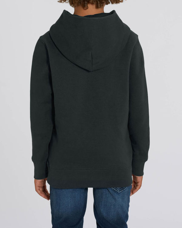 BIO-KIDS HOODIE "PRIDE. PANDA. WHITE."