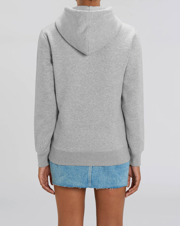 BIO KUSCHELHOODIE "HORIZON. SIGNED. BLACK."