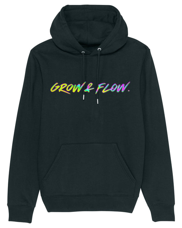 BIO-UNISEX KUSCHELHOODIE "GO FANCY CHROME."