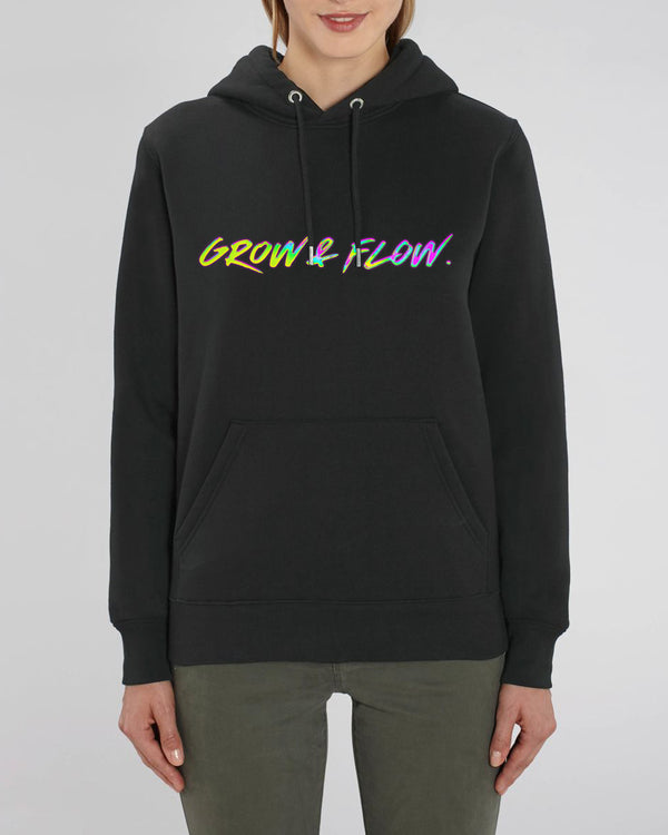 BIO-UNISEX KUSCHELHOODIE "GO FANCY CHROME."