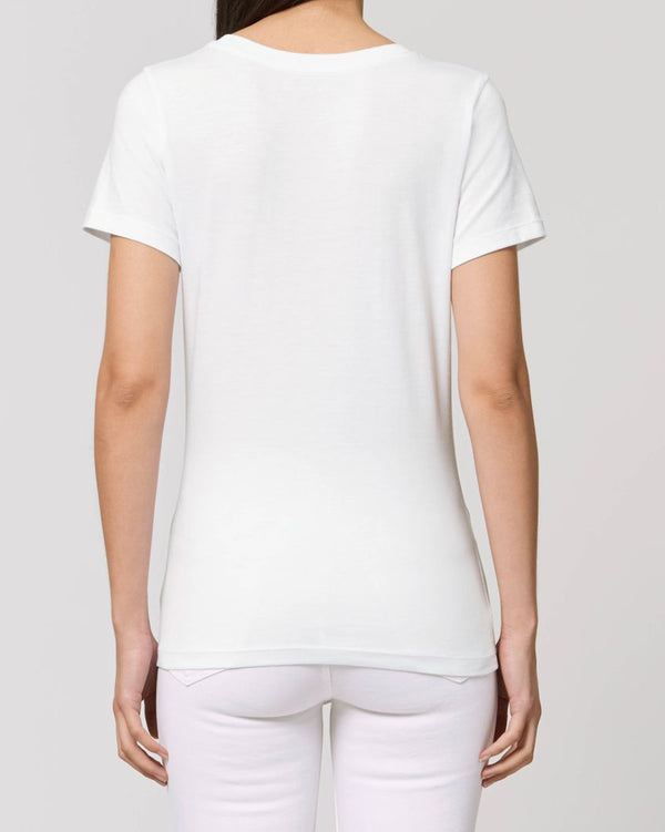 BIO-LADIES T-SHIRT ANLIEGEND "GROW & FLOW. SINCE 2020. ROUND."