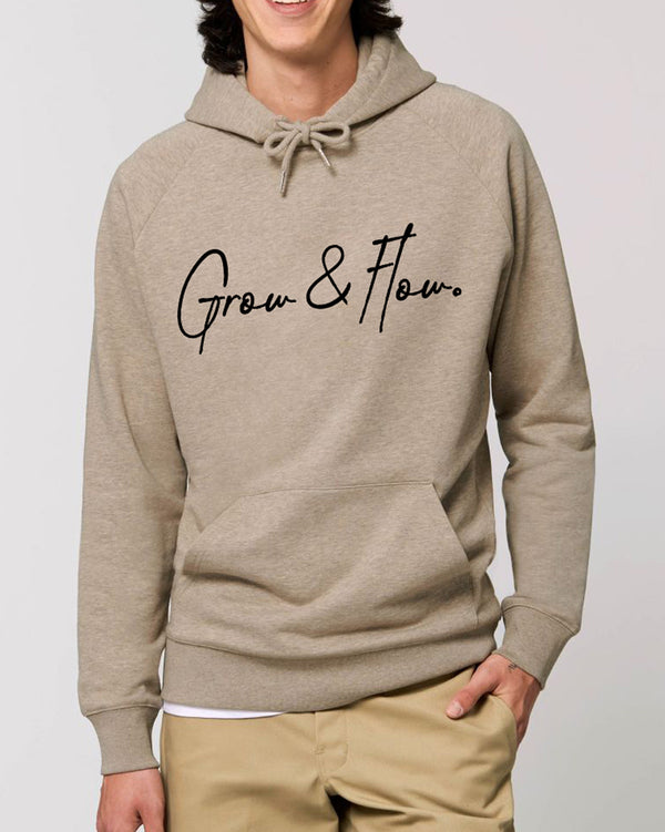 BIO-GENTLEMEN HOODIE "HORIZON. SIGNED. BLACK."