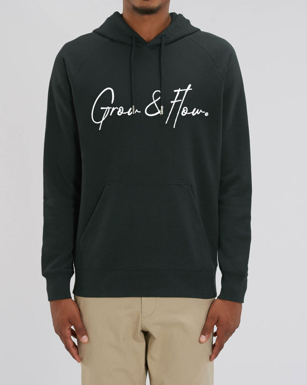 BIO-GENTLEMEN HOODIE „HORIZON. SIGNED. WHITE."