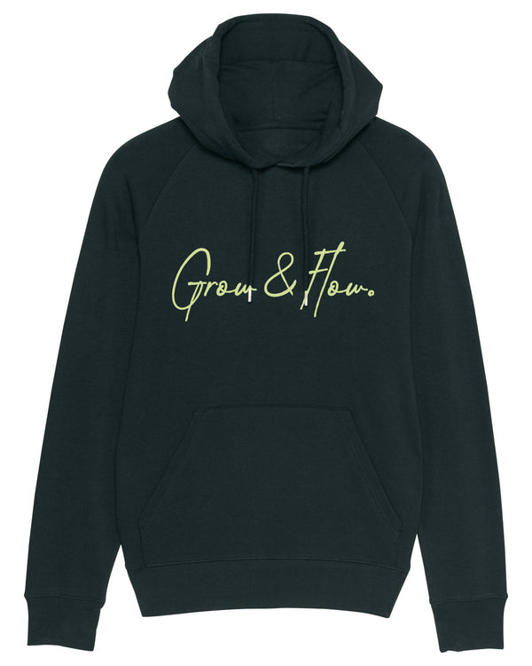BIO-GENTLEMEN HOODIE "HORIZON. SIGNED. PLUM."