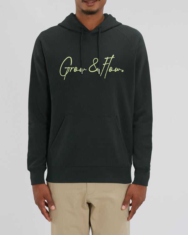 BIO-GENTLEMEN HOODIE "HORIZON. SIGNED. PLUM."