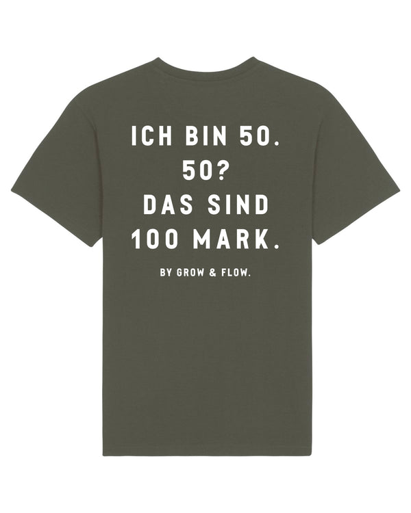 BIO-UNISEX T-SHIRT "GROW & FLOW. GOES 50S."