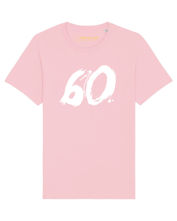 BIO-UNISEX T-SHIRT "GROW & FLOW. GOES 60S."