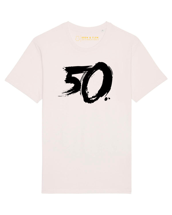 BIO-UNISEX T-SHIRT "GROW & FLOW. GOES 50S."