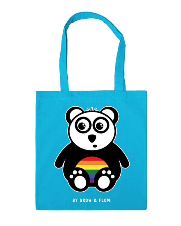 STOFFBEUTEL "PRIDE. PANDA. WHITE."