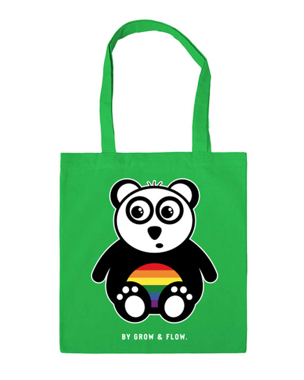 STOFFBEUTEL "PRIDE. PANDA. WHITE."