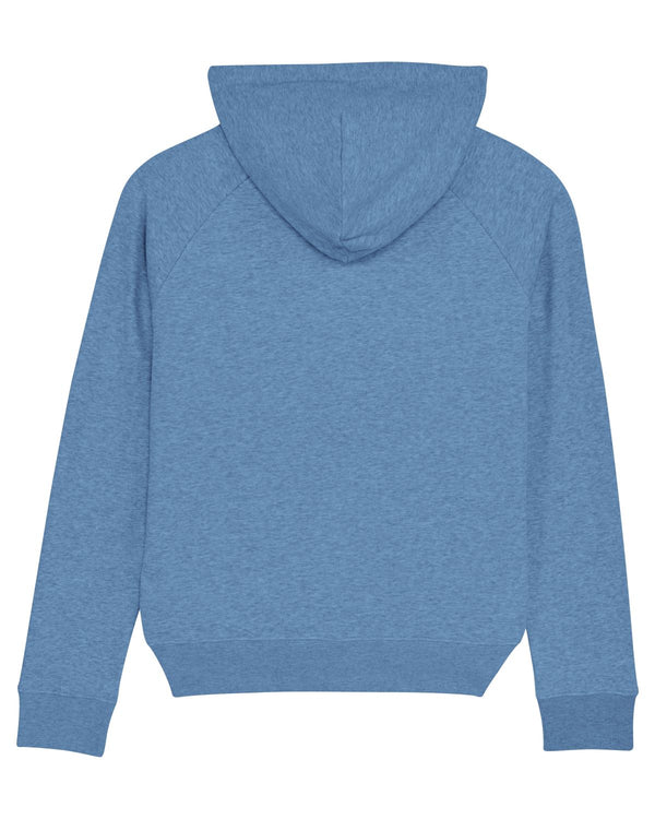 BIO-LADIES HOODIE "HORIZON. SIGNED. WHITE."
