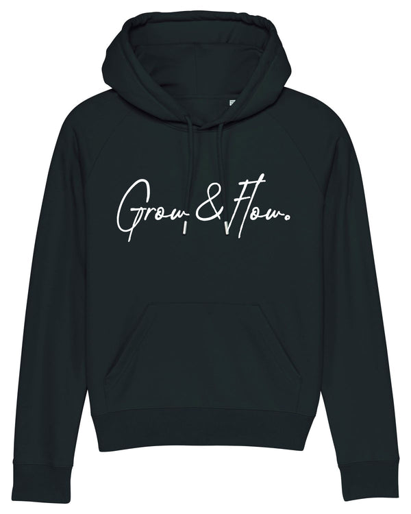 BIO-LADIES HOODIE "HORIZON. SIGNED. WHITE."