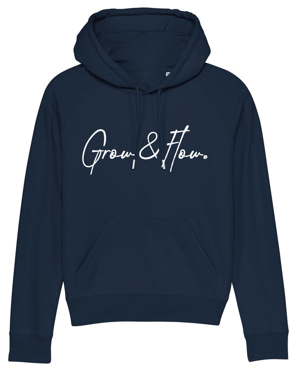 BIO-LADIES HOODIE "HORIZON. SIGNED. WHITE."