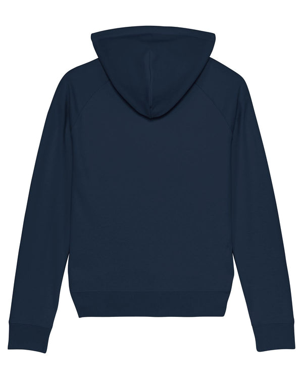 BIO-LADIES HOODIE "HORIZON. SIGNED. PLUM."