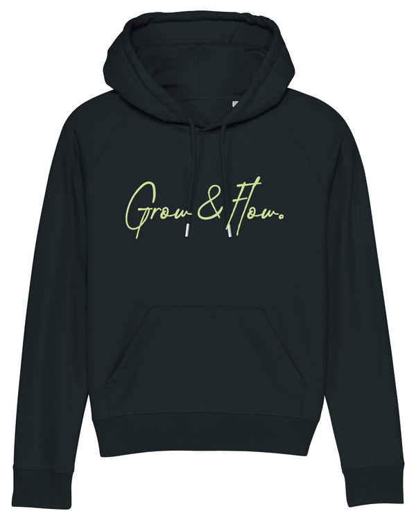 BIO-LADIES HOODIE "HORIZON. SIGNED. PLUM."