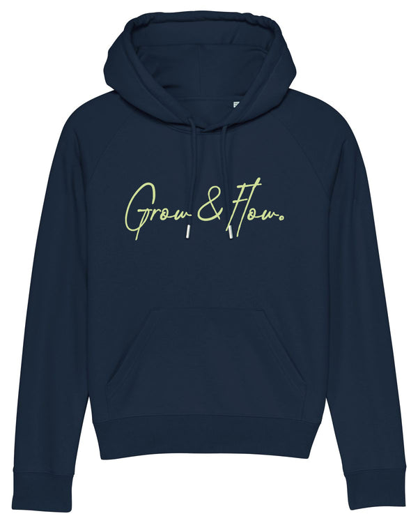 BIO-LADIES HOODIE "HORIZON. SIGNED. PLUM."