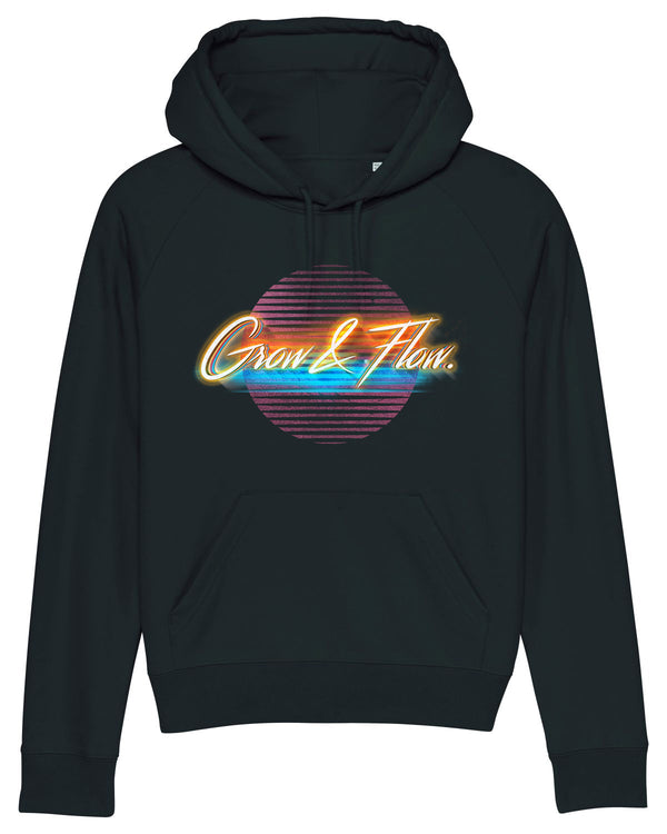 BIO-LADIES HOODIE "GROW & FLOW. GOES 80S."