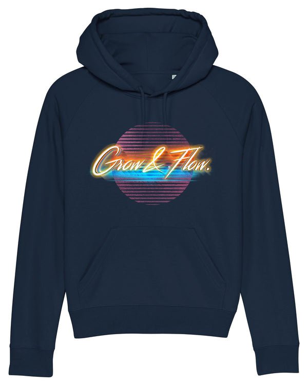 BIO-LADIES HOODIE "GROW & FLOW. GOES 80S."