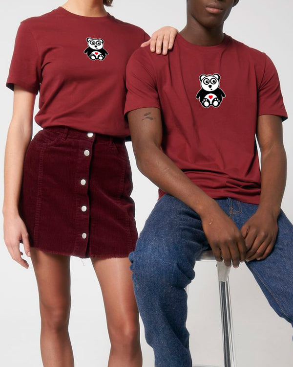BIO PREMIUM T-SHIRT "PURE. PANDA. HEART."