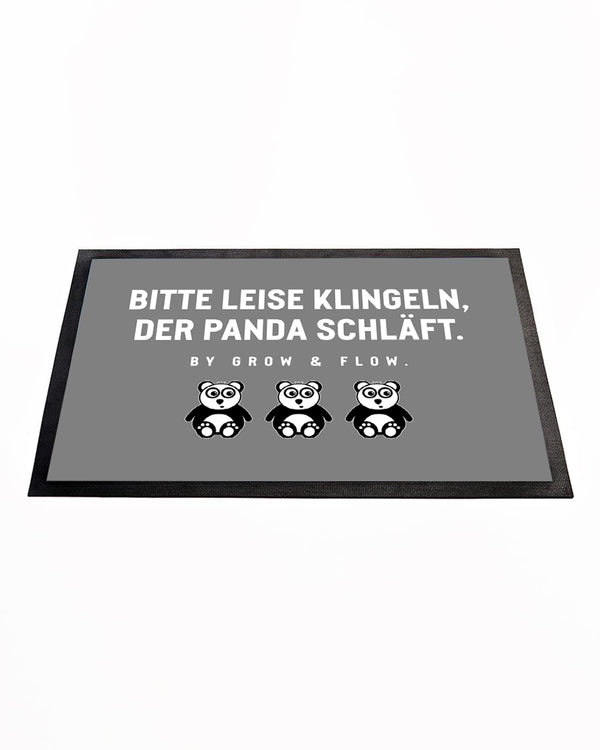 FUßMATTE "PANDA. LEISE."