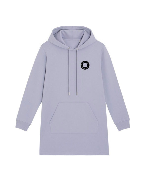 LADIES BIO HOODIE-KLEID MIT KAPUZE "MMXX CIRCLE."