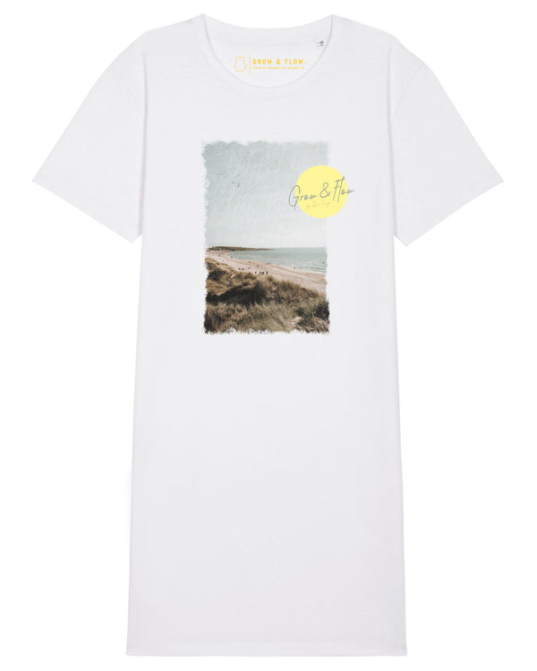 BIO-LADIES T-SHIRT-KLEID "GROW & FLOW. GOES SVERIGE."