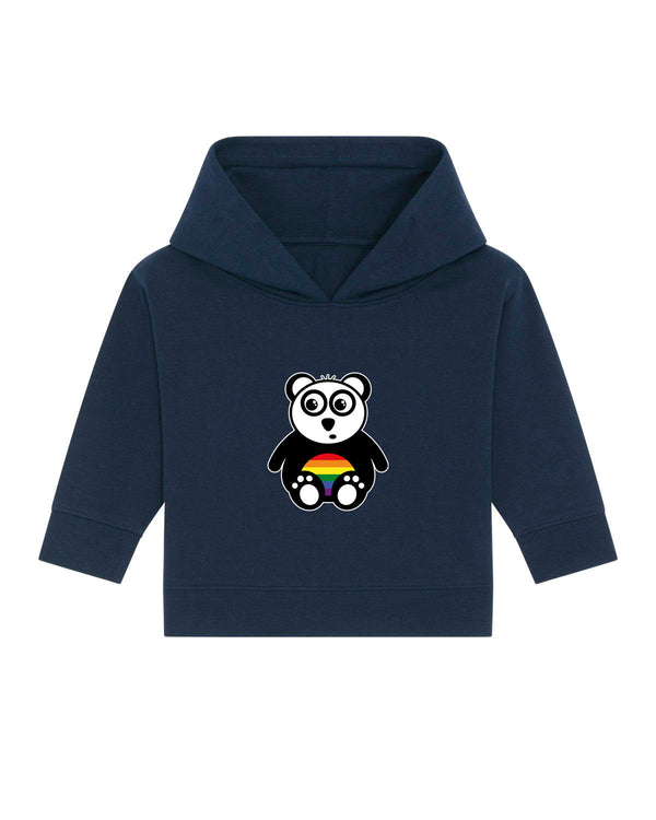 BIO-BABY HOODIE "PRIDE. PANDA."