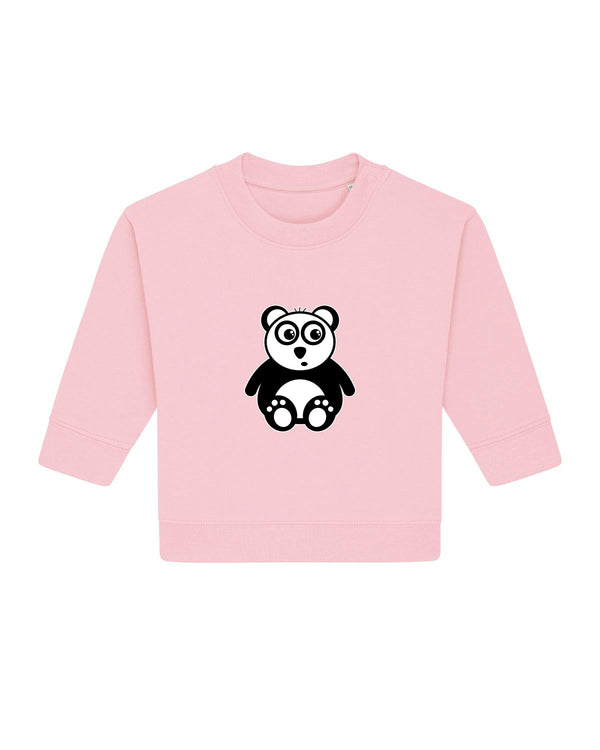BIO-BABY SWEATSHIRT "PURE. PANDA."