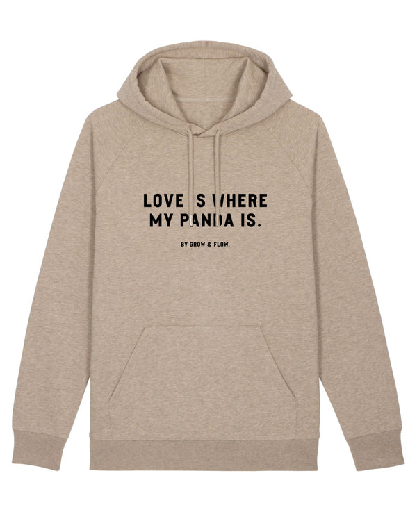 BIO-GENTLEMEN HOODIE "LOVE. PANDA. 2023."